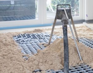 Innovaties zandcement dekvloeren