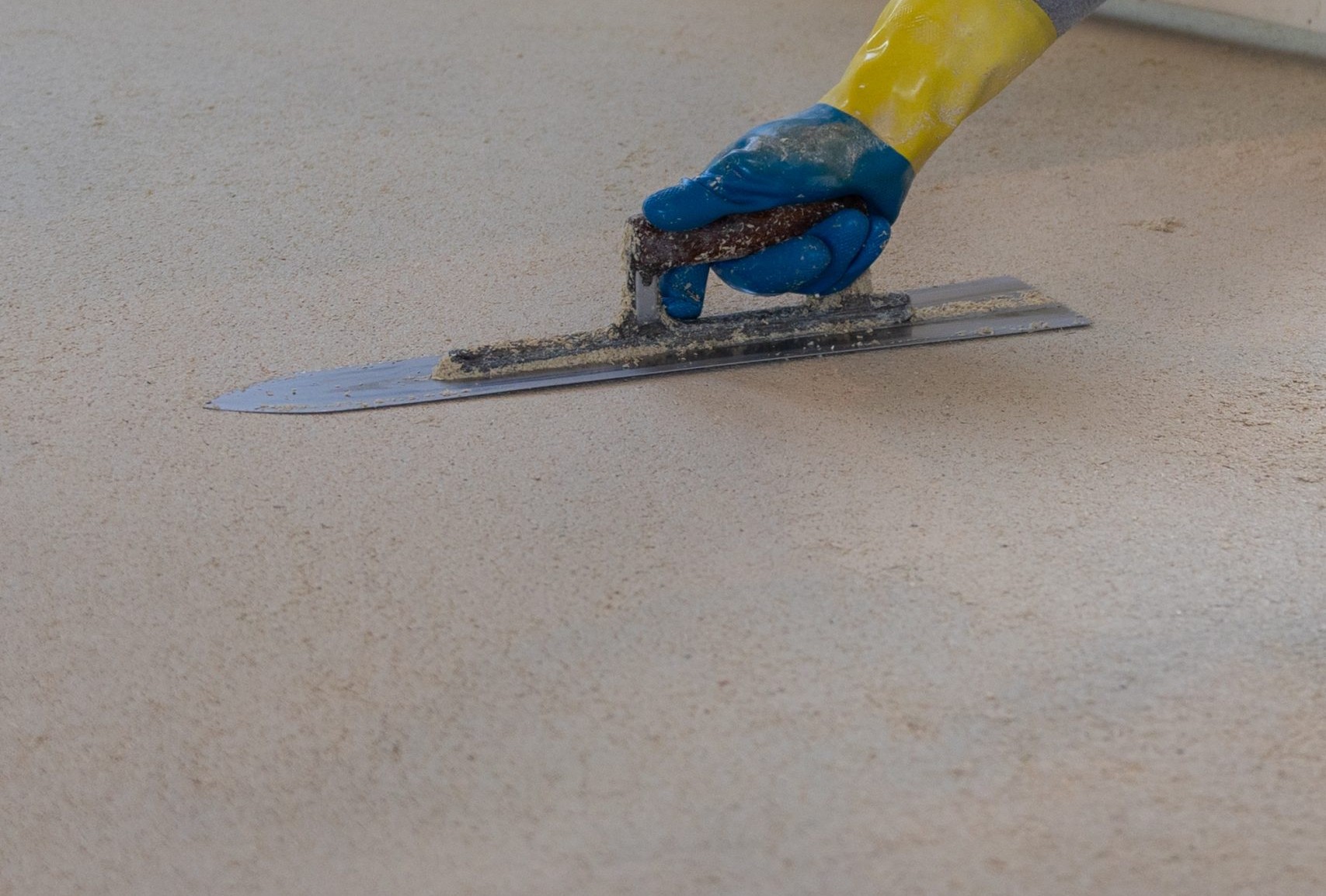 zandcement dekvloer