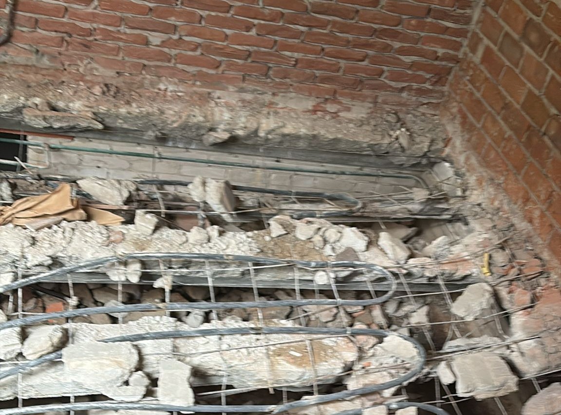 kwaaitaalvloer verwijderen